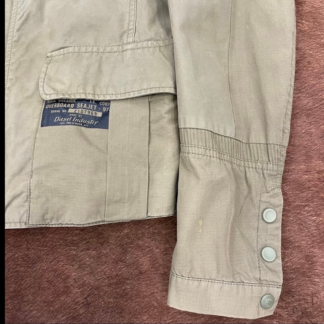 디젤 유틸리티 자켓 M 상품이미지3