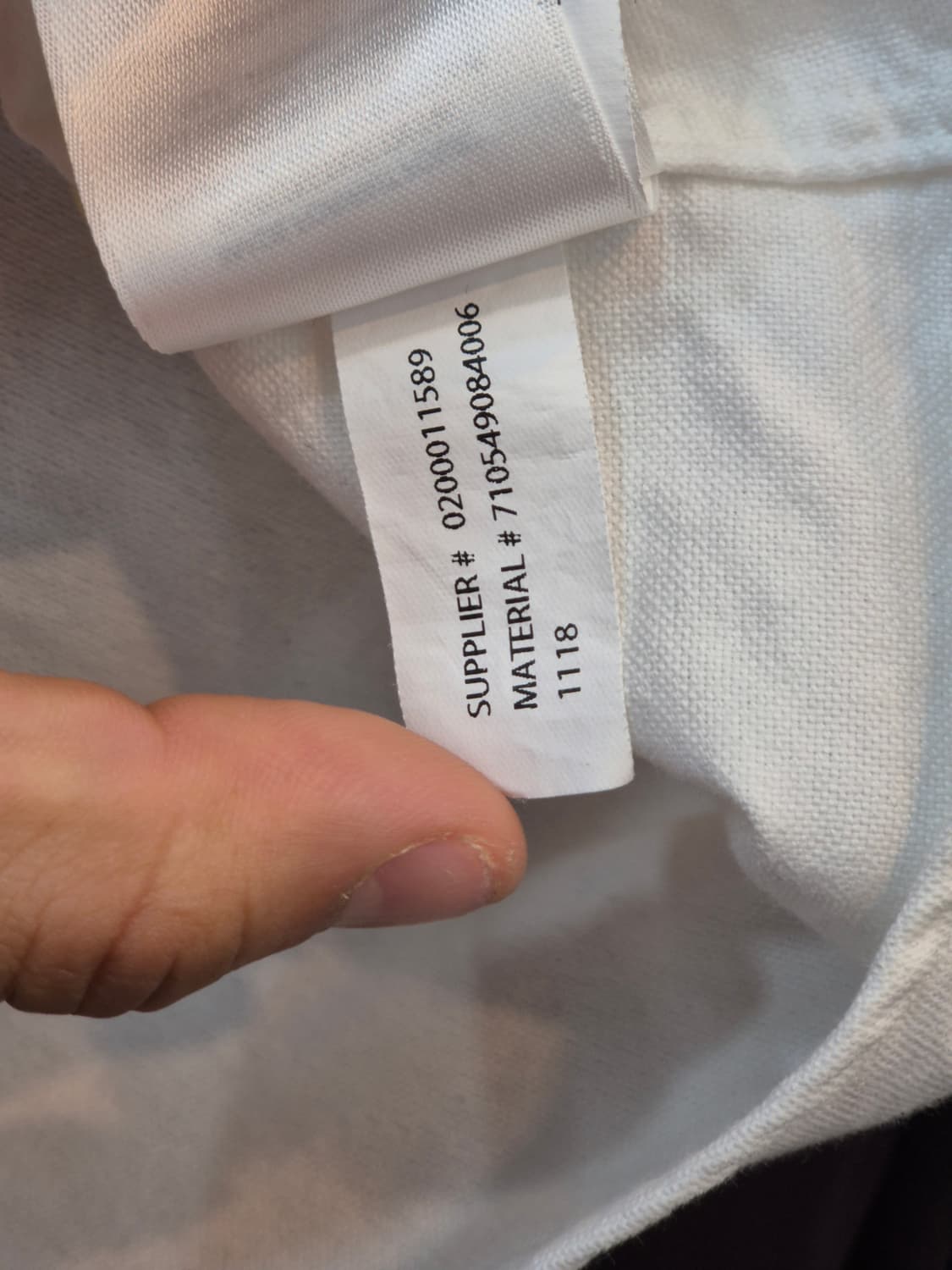 폴로 랄프로렌 흰색 슬림핏 셔츠 M 상품이미지4