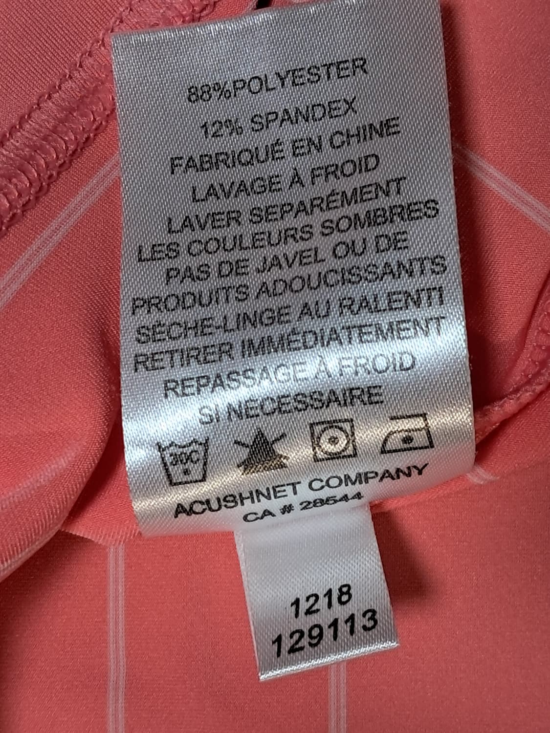 풋조이 골프 반팔티 남성M 상품이미지10