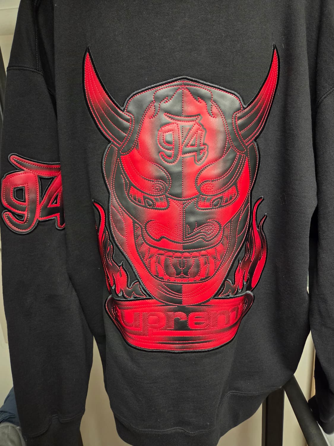 슈프림 데몬 후드집업 xl 상품이미지3