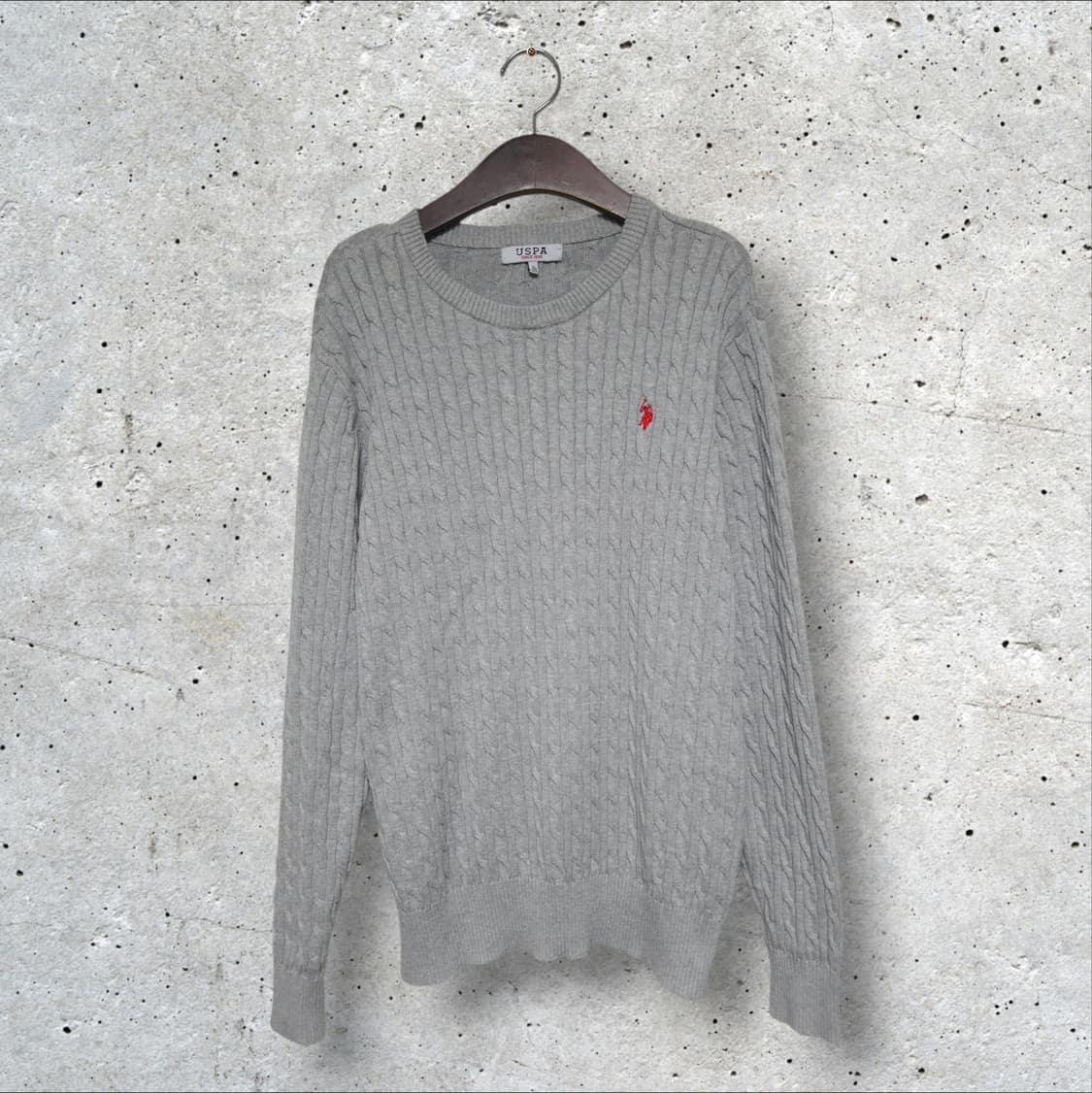 폴로 아센 케이블 니트 (105/XL) 상품이미지1