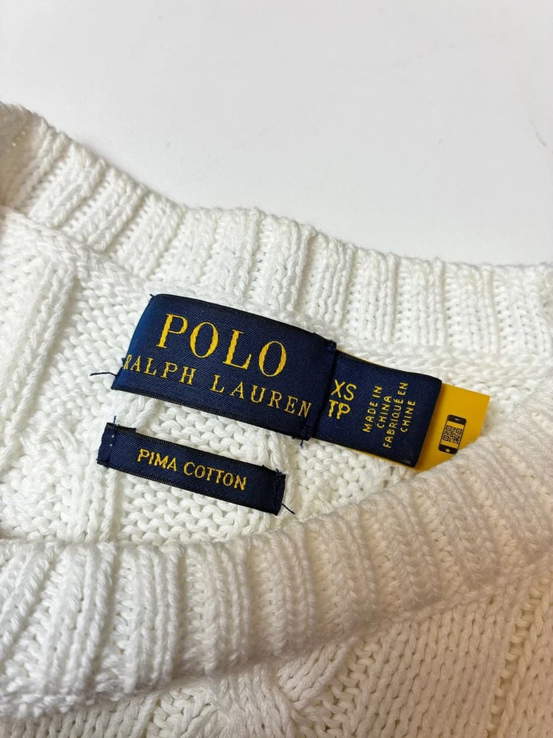폴로 랄프로렌 큐알 신형 우먼스 반팔 니트 PN8624 상품이미지6