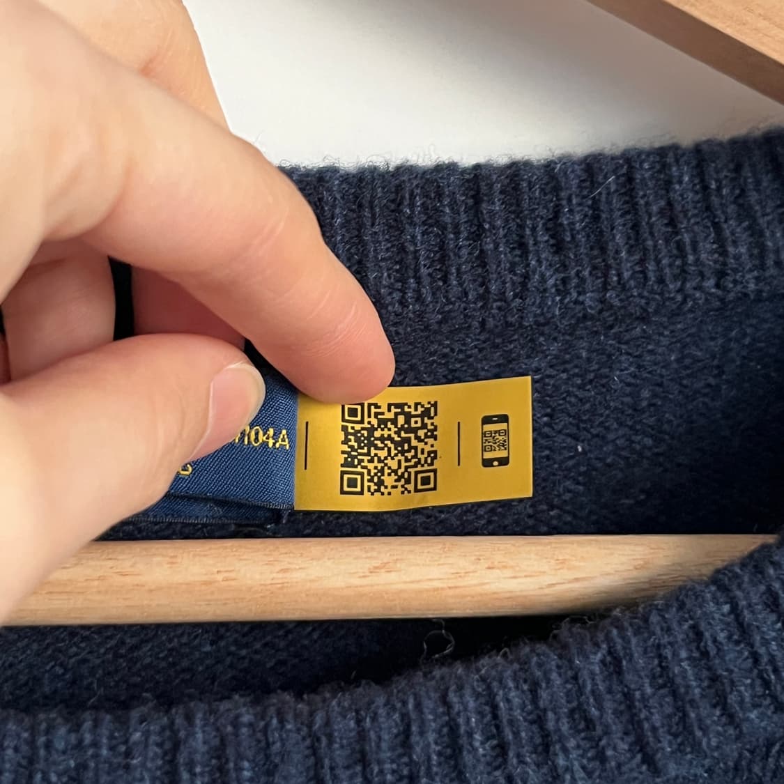 POLO RALPH LAUREN wool knit ( QR 정품인증 ) 상품이미지8