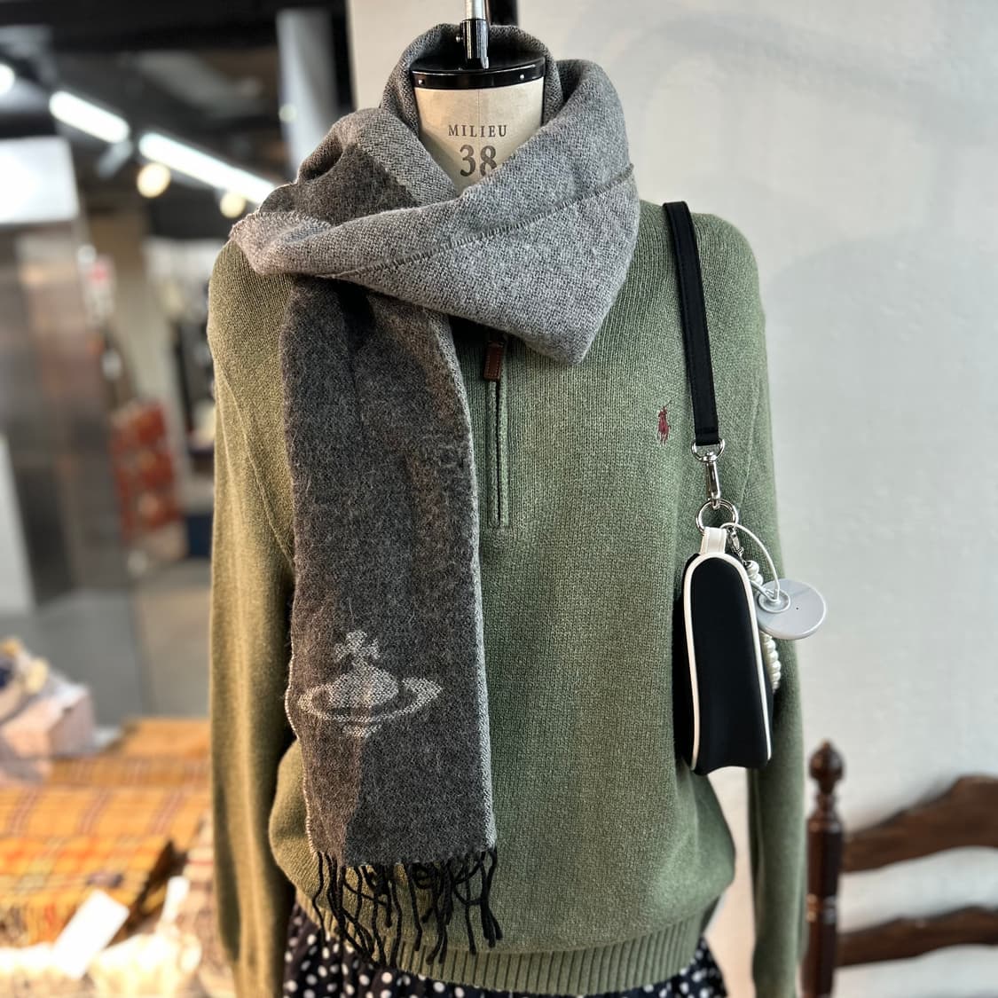 Vivienne Westwood ORB Muffler 상품이미지7