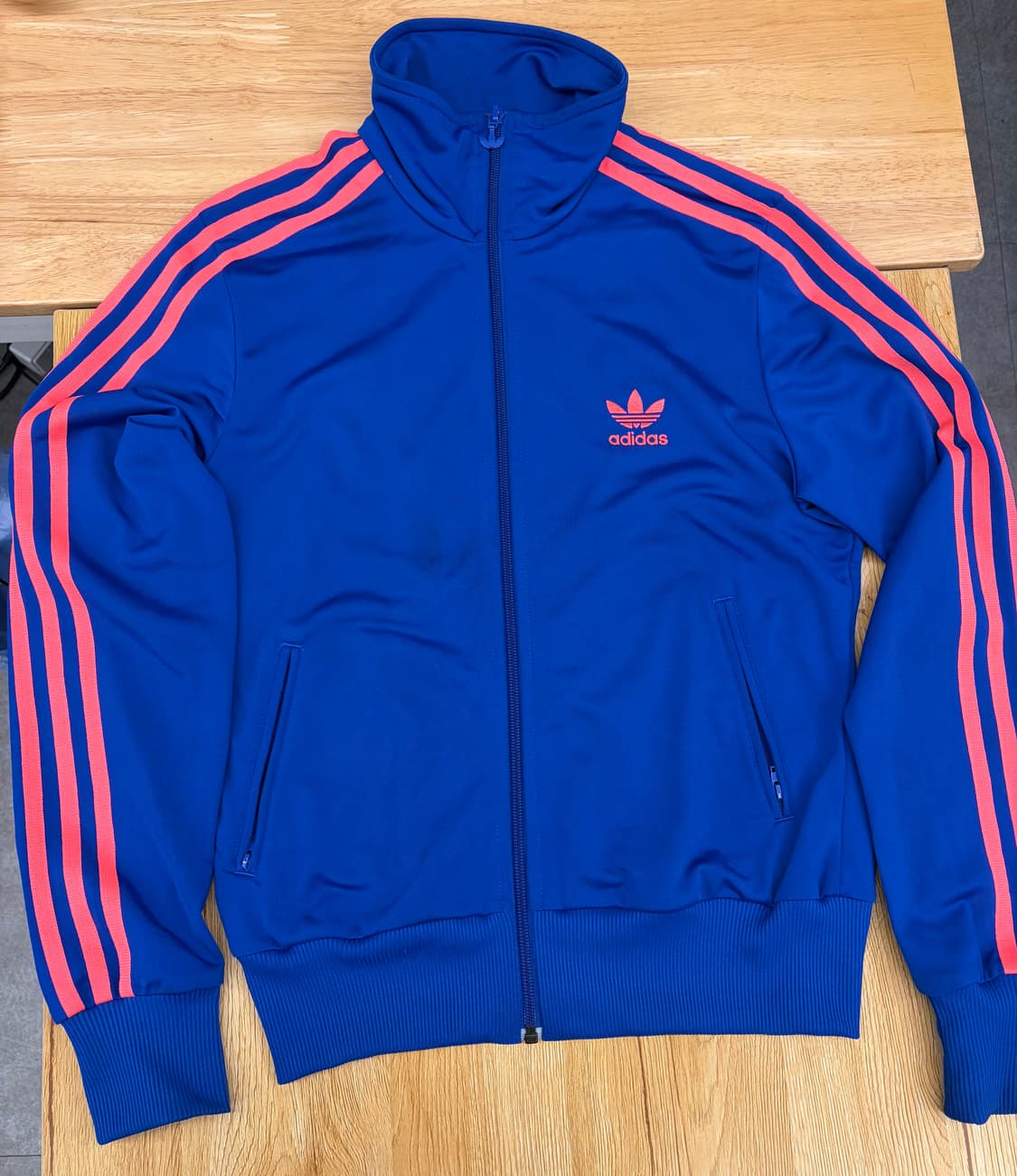 [95] 아디다스 파이어버드 트랙탑 져지 블루/코랄 상품이미지1