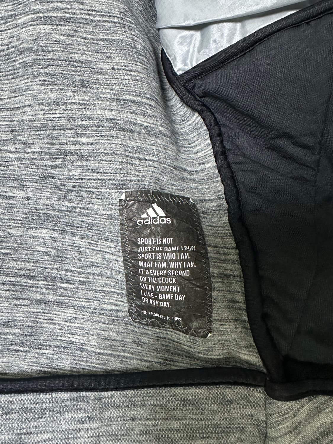 아디다스 여성 회색 후드집업 상품이미지4