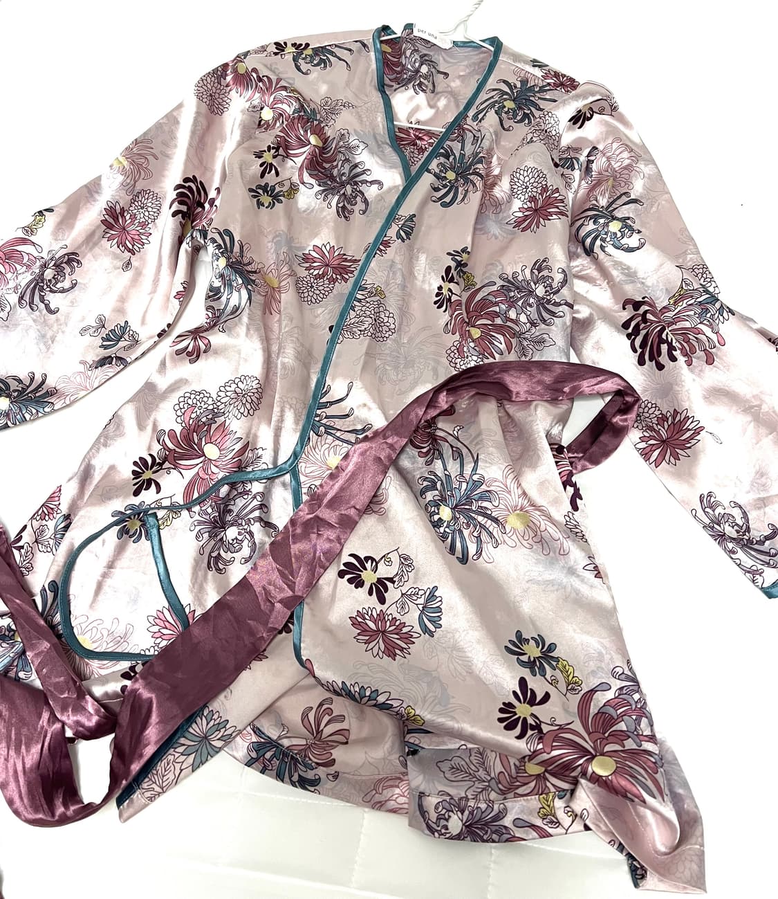 y2k 빈티지 페어리 오리엔탈 펑크 기모노 유카타 핑크 상품이미지2