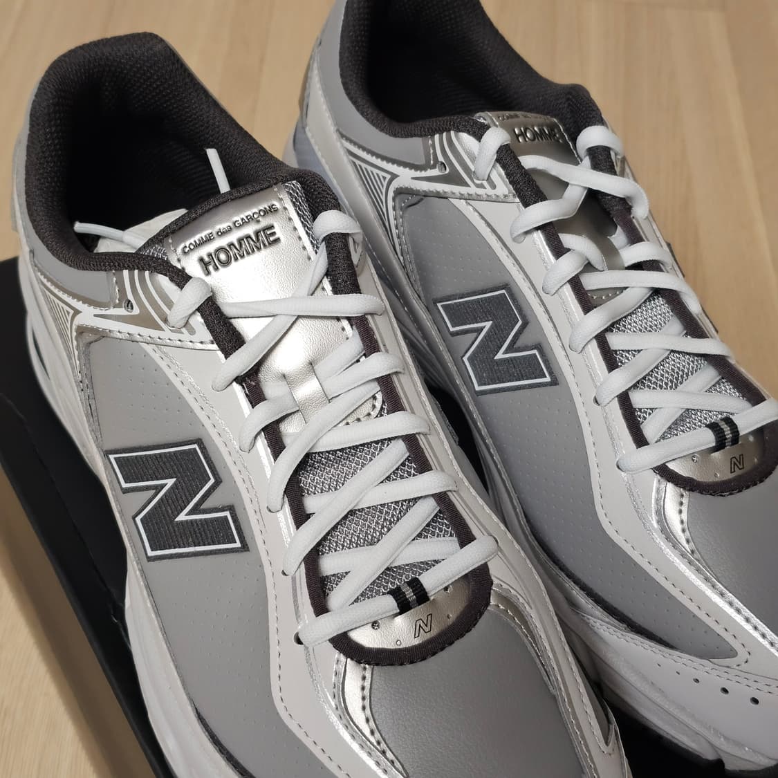 270 새제품) 뉴발란스 x 꼼데가르송 옴므 509 그레이 U509LCD 상품이미지4