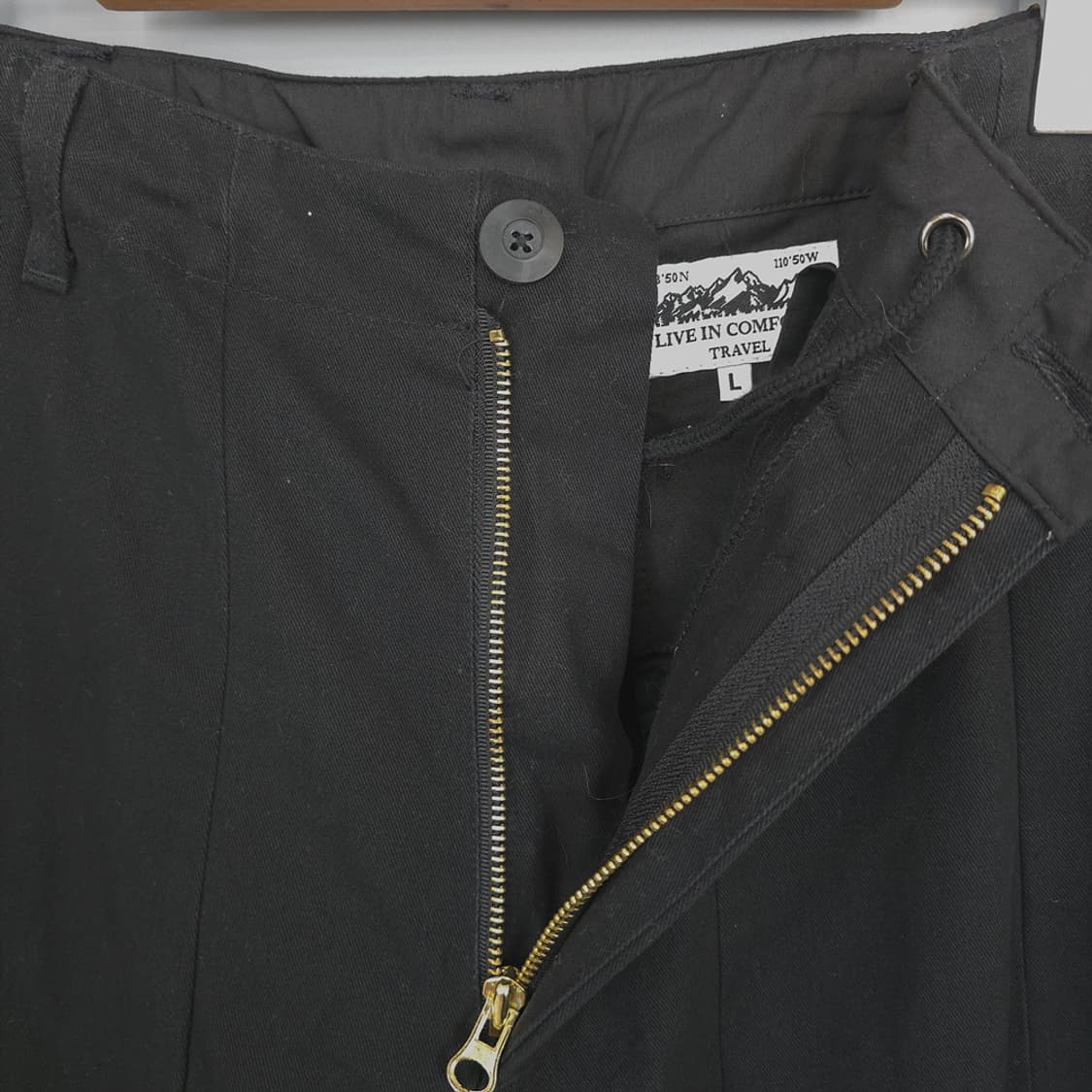 트래블 TRAVEL 코튼 스트링 팬츠 L 상품이미지7