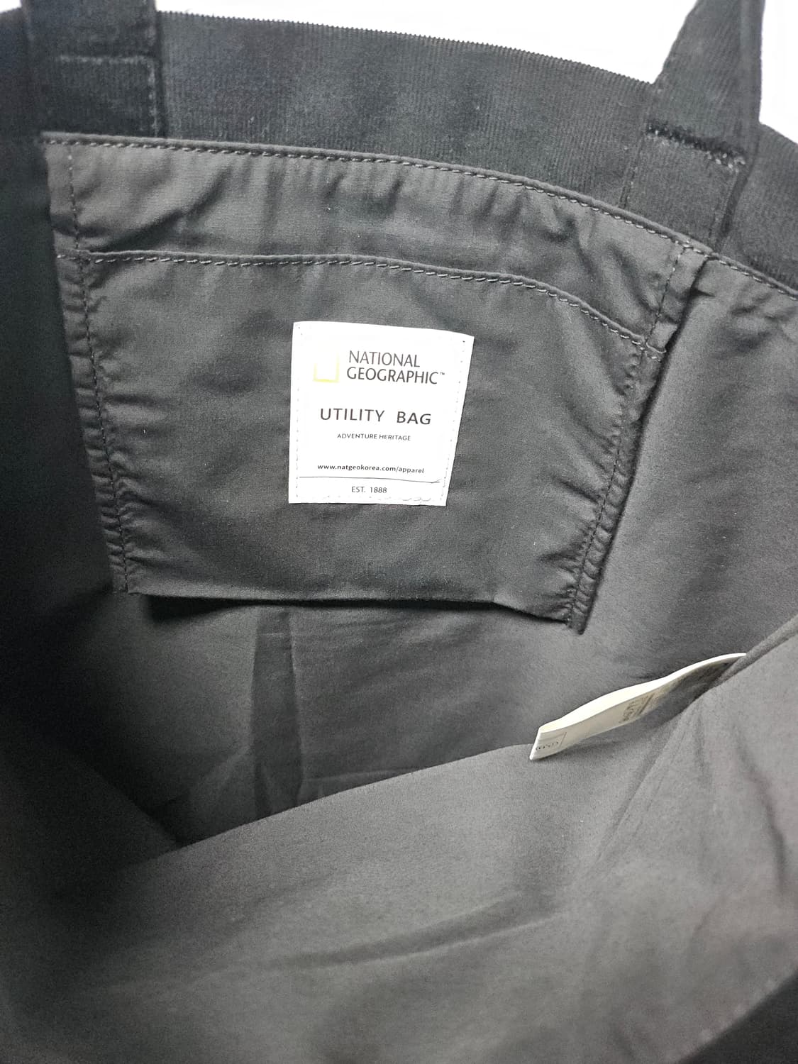 내셔널지오그래픽  코듀로이 에코백 가방 상품이미지3