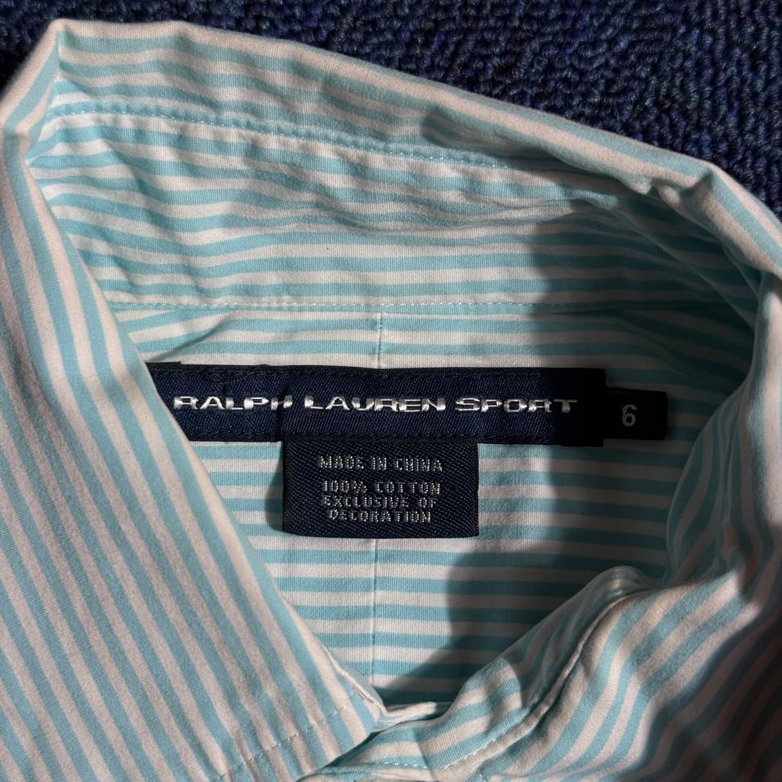 폴로 랄프로렌 스트라이프 셔츠 상품이미지5