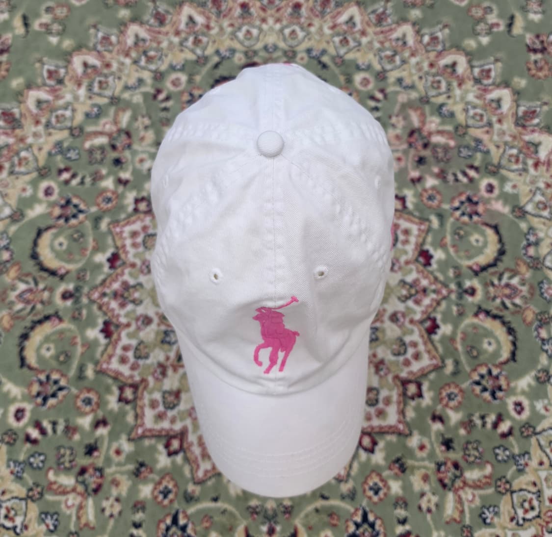 [최종할인] 00' 올드폴로 핑크 빅포니 볼캡 free 상품이미지7