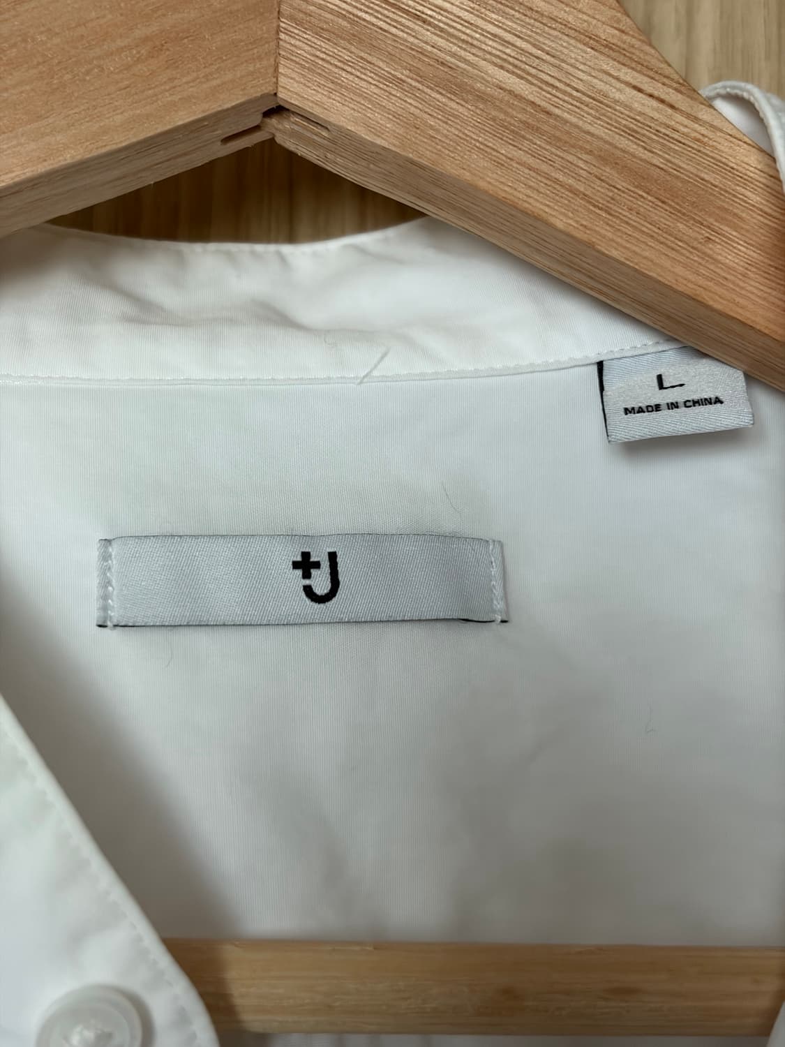 유니클로 +J 질샌더 수피마 코튼 오버사이즈 스탠드칼라 셔츠 (L) 상품이미지6