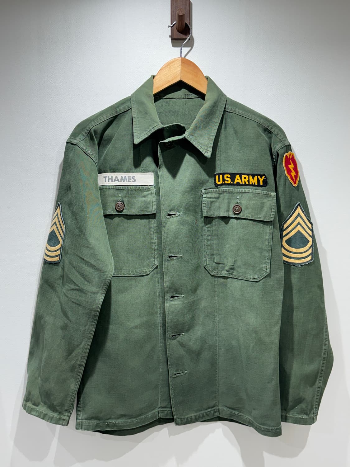 US Army 1세대 OG 107 셔츠 상품이미지1