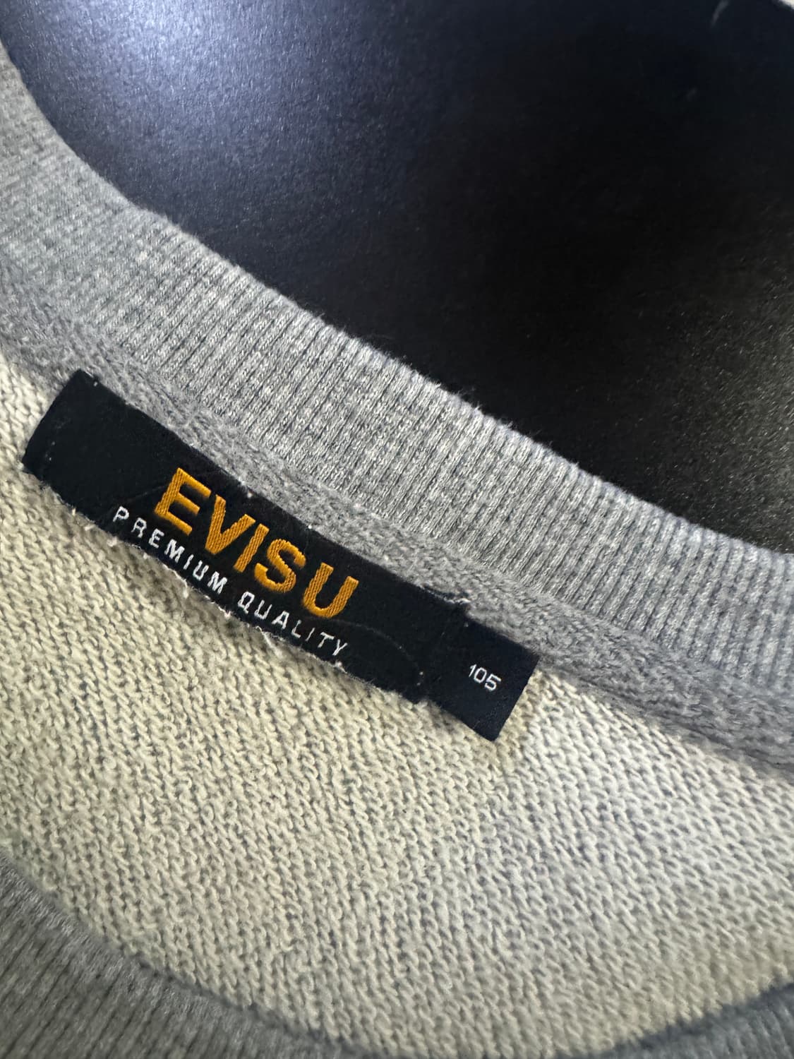 에비수 Evisu 스펠아웃 오버핏 맨투맨 XL ~ 2XL 상품이미지3