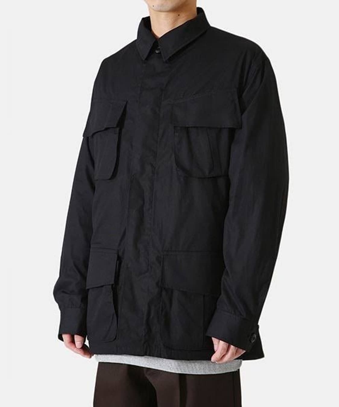 시오타 CIOTA 수빈코튼 퍼티그 자켓 블랙 6 상품이미지8