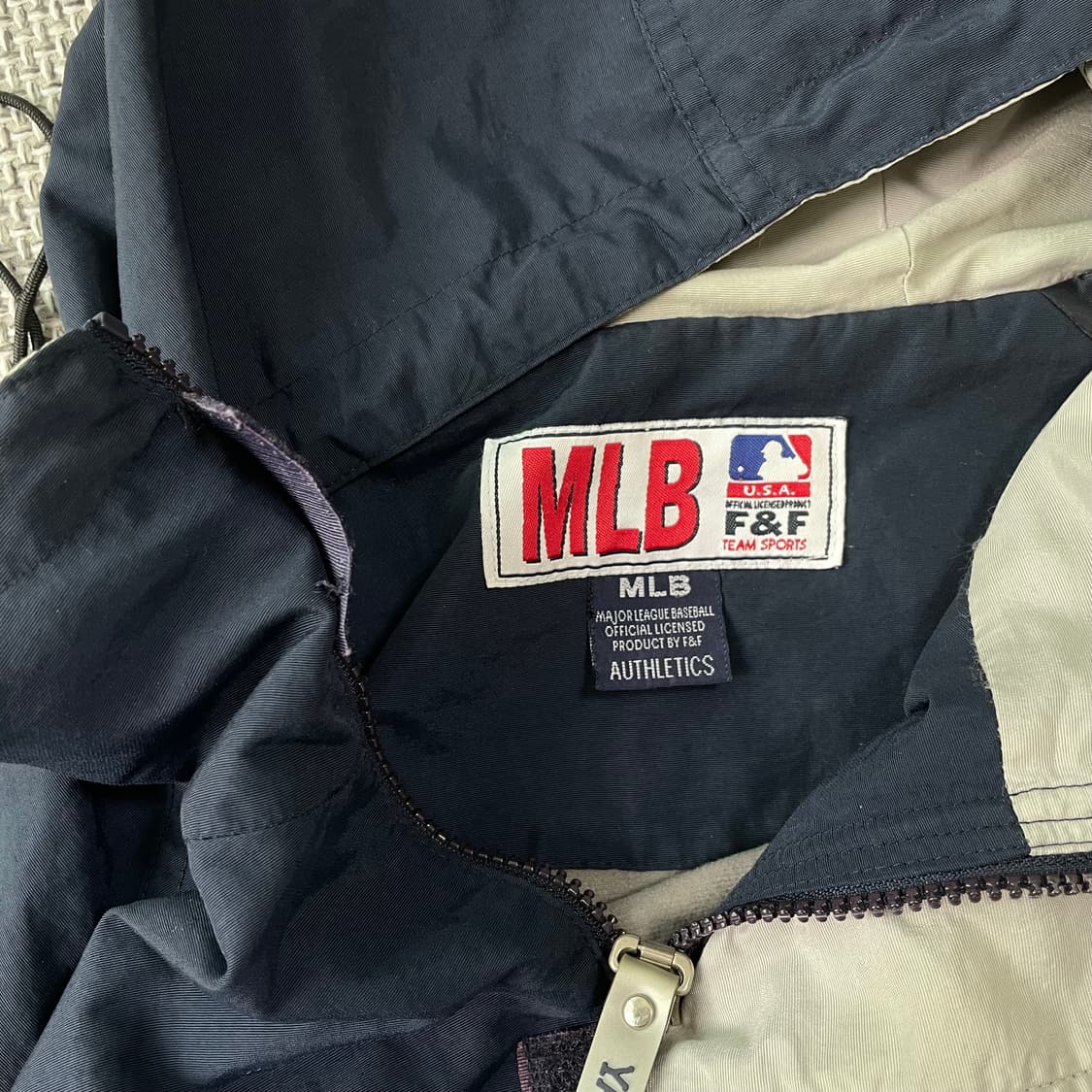 90s MLB 양키스 후드점퍼 상품이미지7