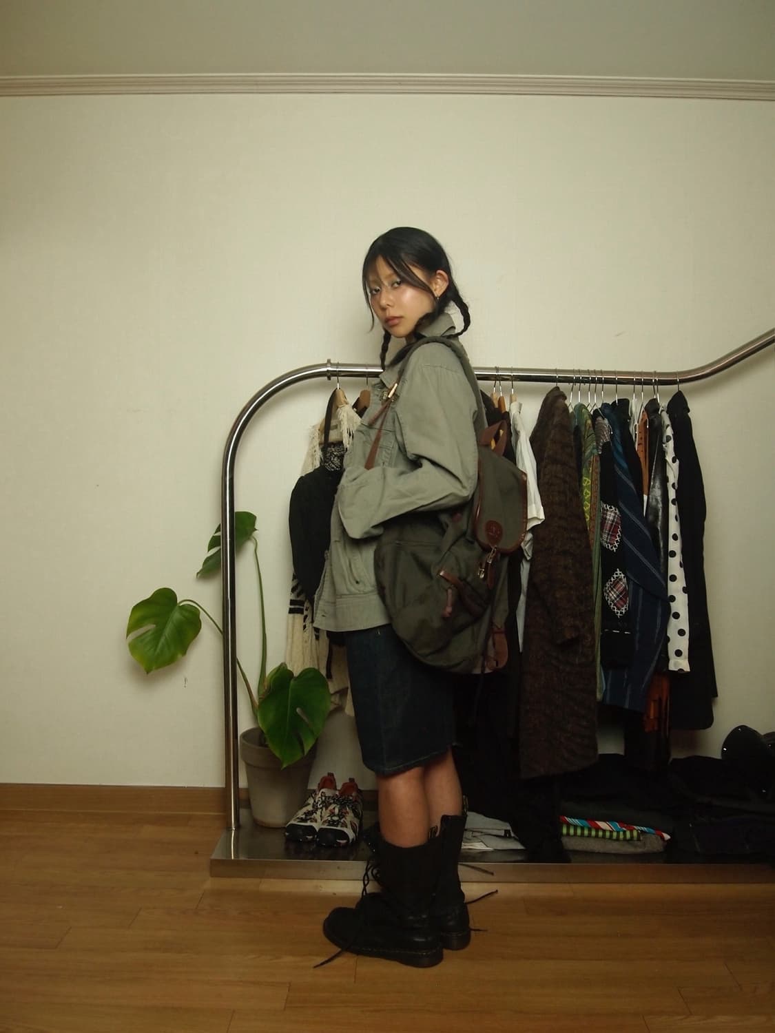 꾸레쥬 백팩 상품이미지3