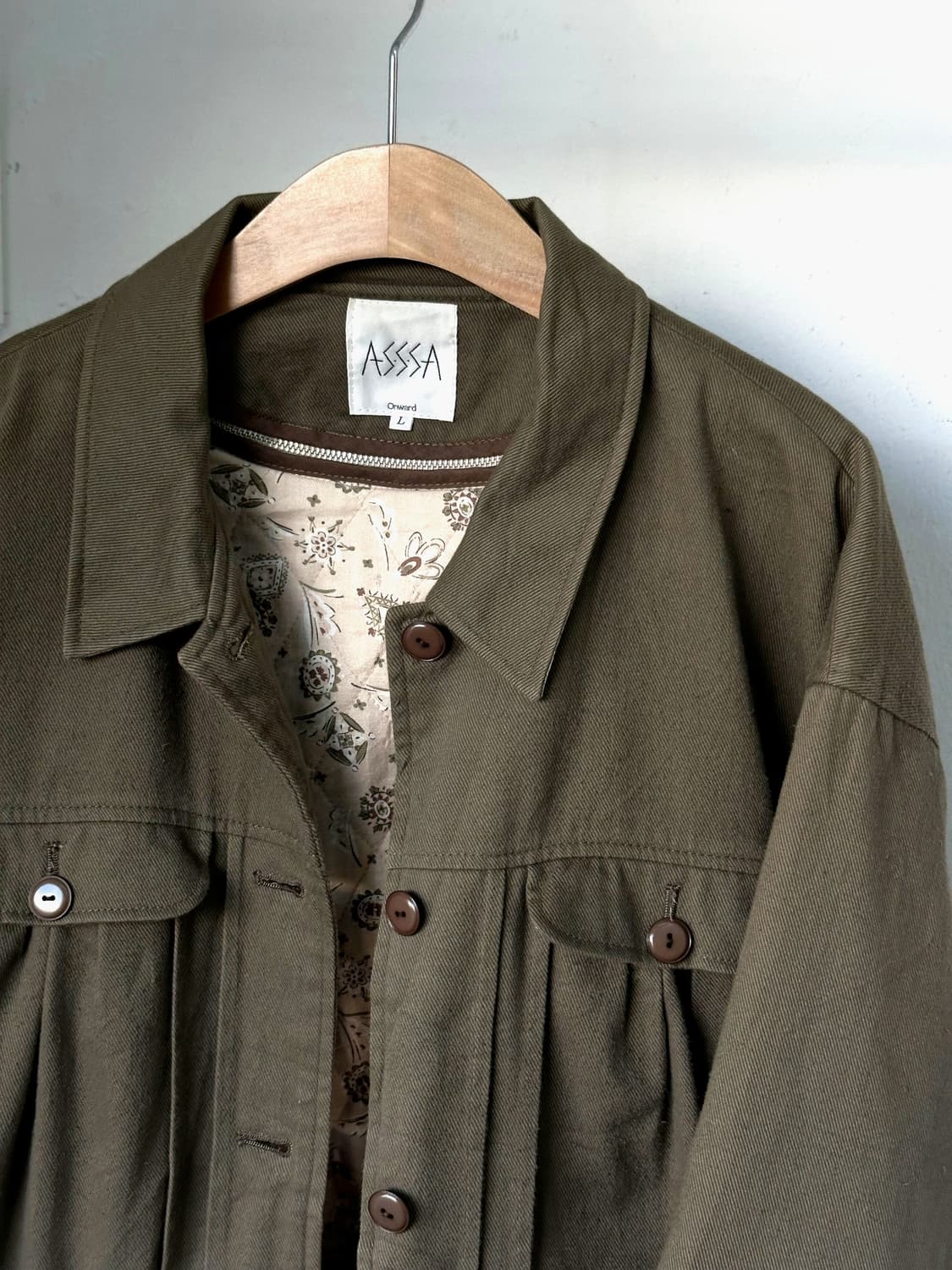 Natural cotton volume silhouette jacket 상품이미지2
