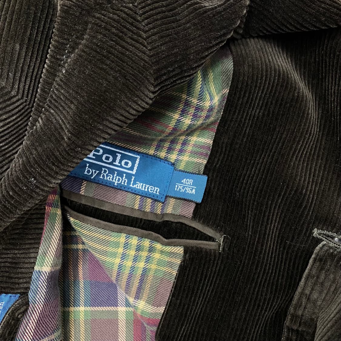 폴로 코듀로이 블레이져 40R 실측 100 상품이미지7