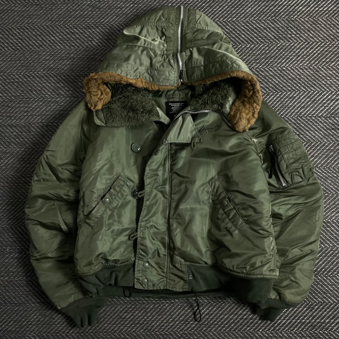 알파인더스트리 N-2B 밀리터리 숏 파카y 3141 상품이미지2