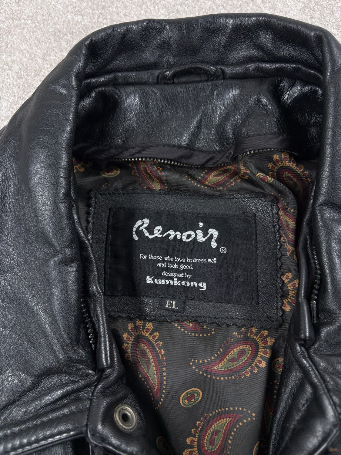 Vintage Leather Jacket    상품이미지3