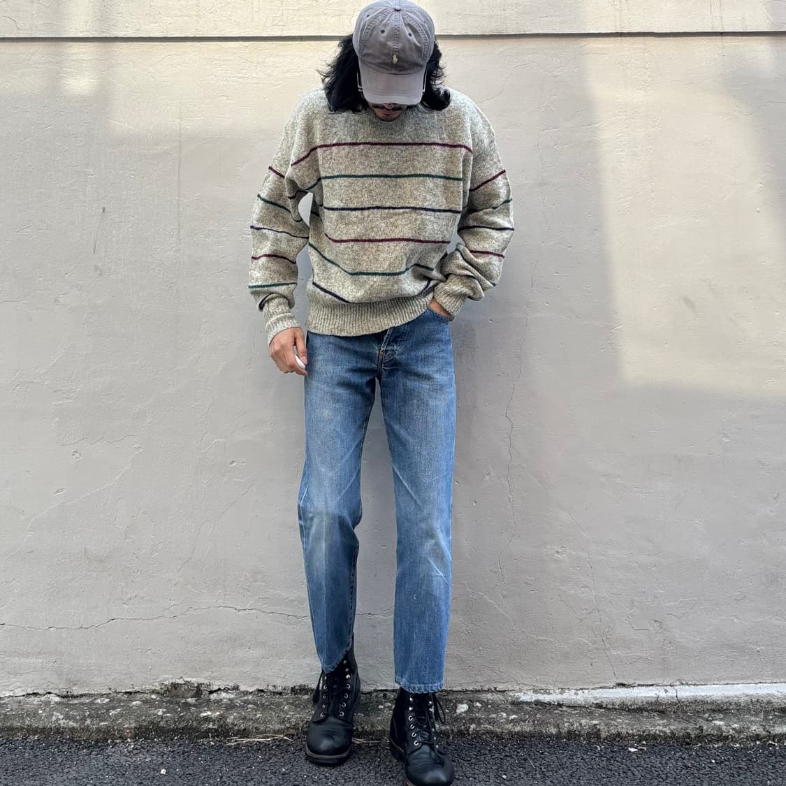 90년대 일본 리바이스 702 빅e 셀비지 상품이미지1