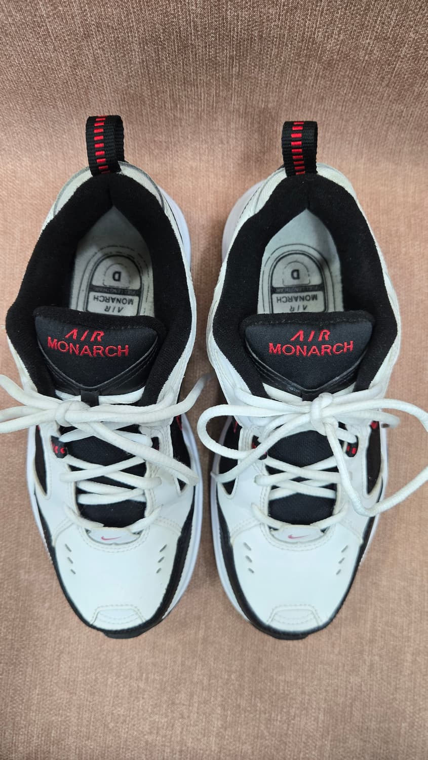 나이키 260mm- 에어 모나크 화이트 블랙 흰검   상품이미지2