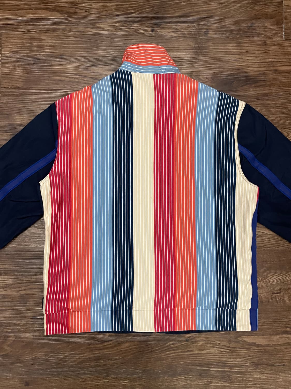 Faconnable 파쏘나블 바라쿠타 리버시블 해링턴 자켓 네이비 상품이미지8