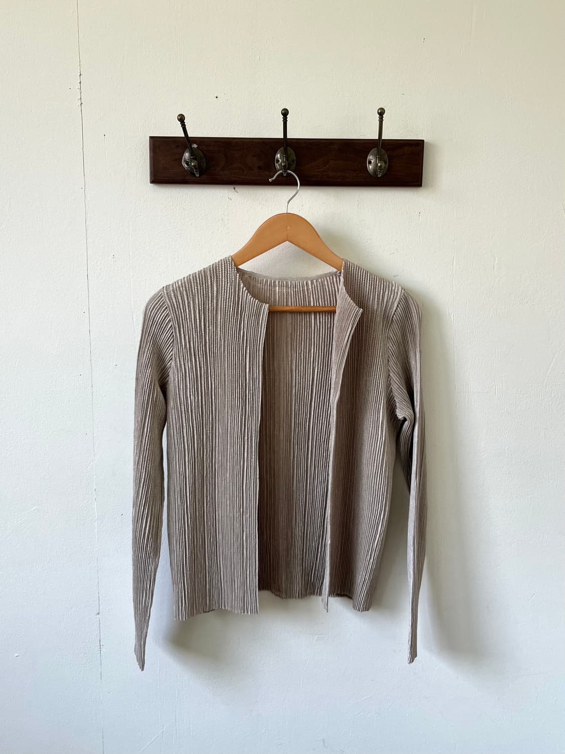 SPECCHIO 플리츠 가디건 상품이미지1