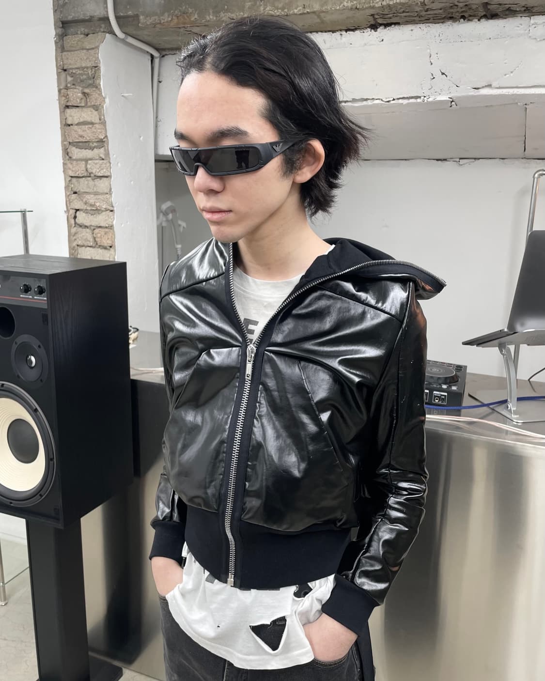 엠포리오 아르마니 퓨츄라 슬림 바이저 상품이미지1