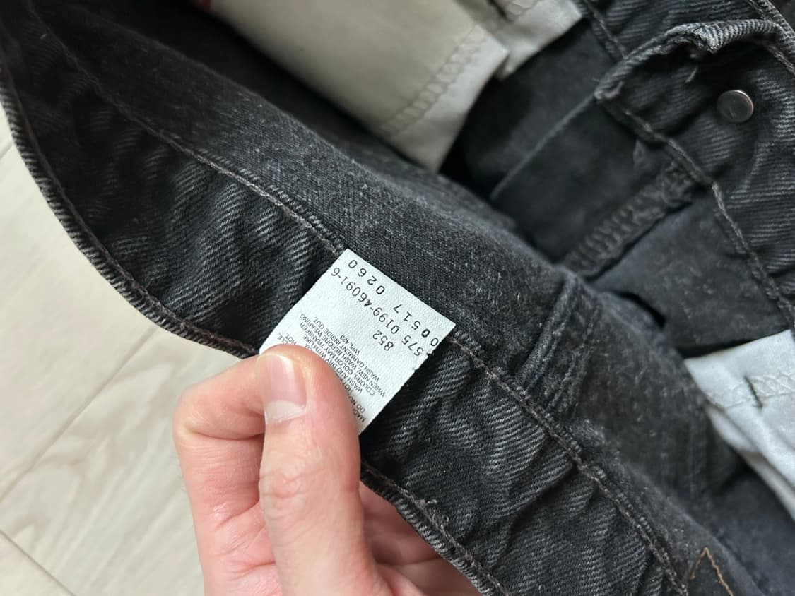 빈티지 리바이스 517 90s 흑청 usa 상품이미지4