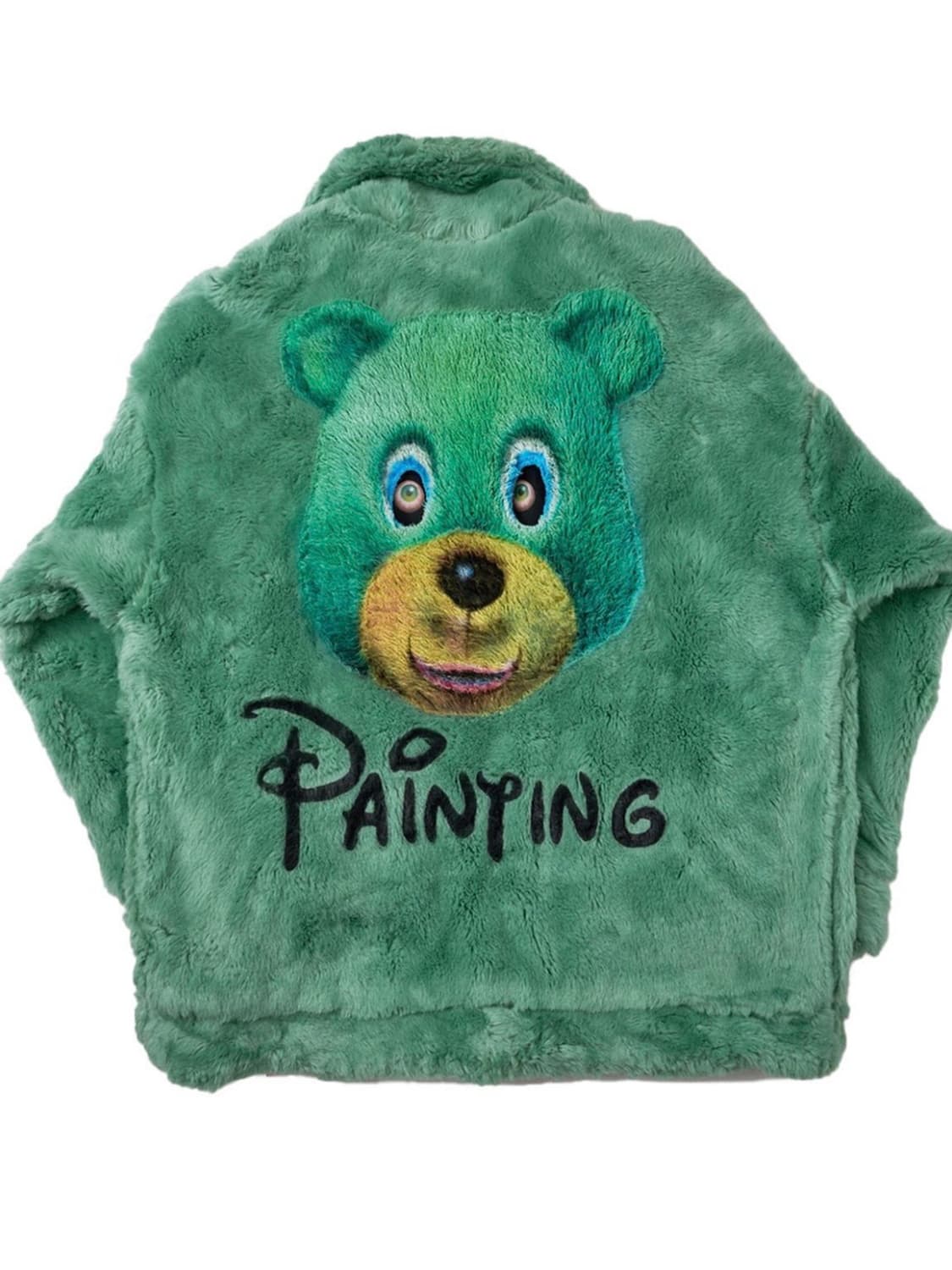 더블렛 23FW 핸드페인트 퍼자켓 상품이미지4