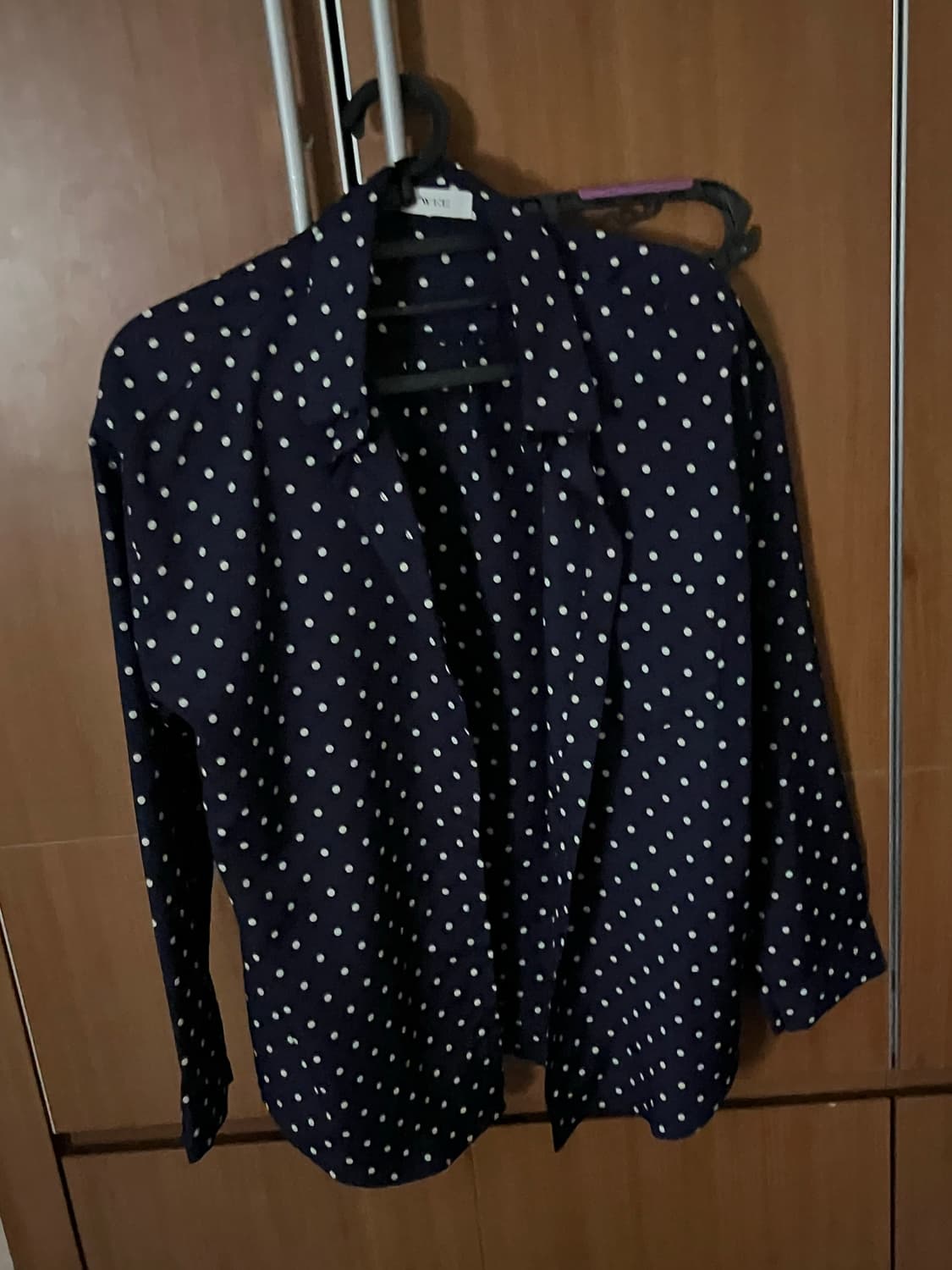 트위 땡땡이 블라우스 상품이미지1