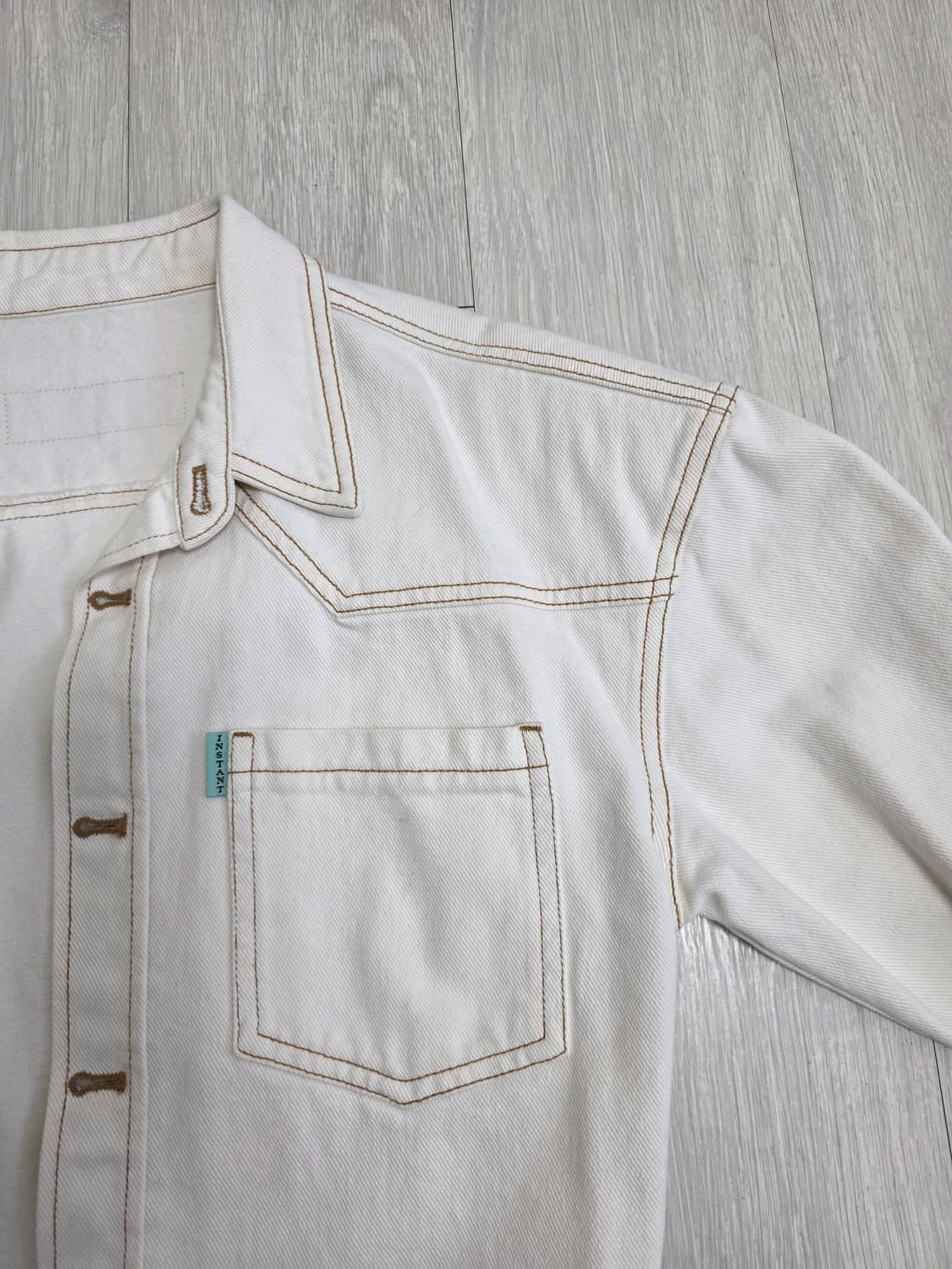  인스턴트펑크 웨스턴 데님셔츠 상품이미지6