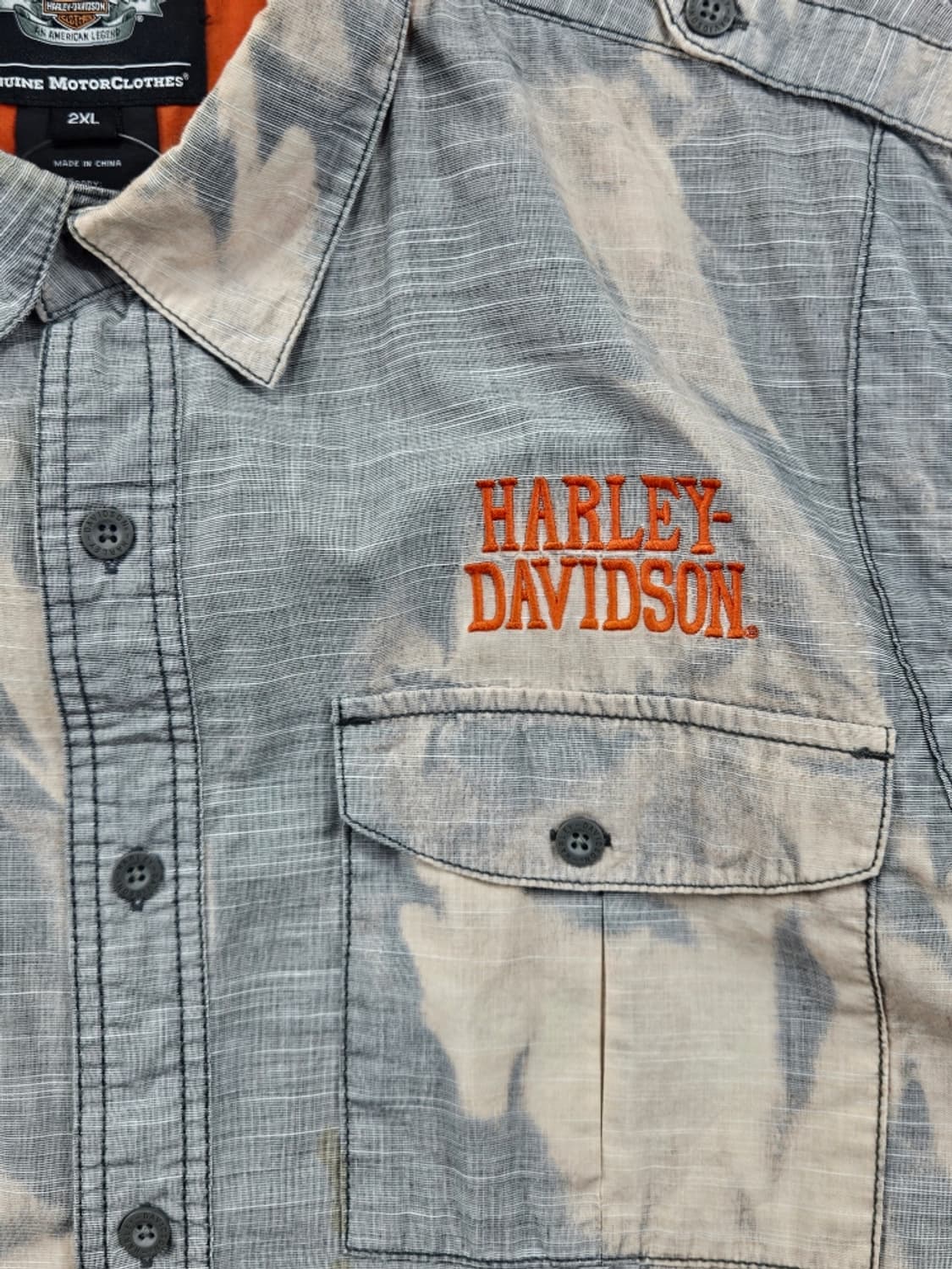 할리데이비슨 반팔 셔츠 커스텀 ( 2XL ) / 11939 상품이미지6