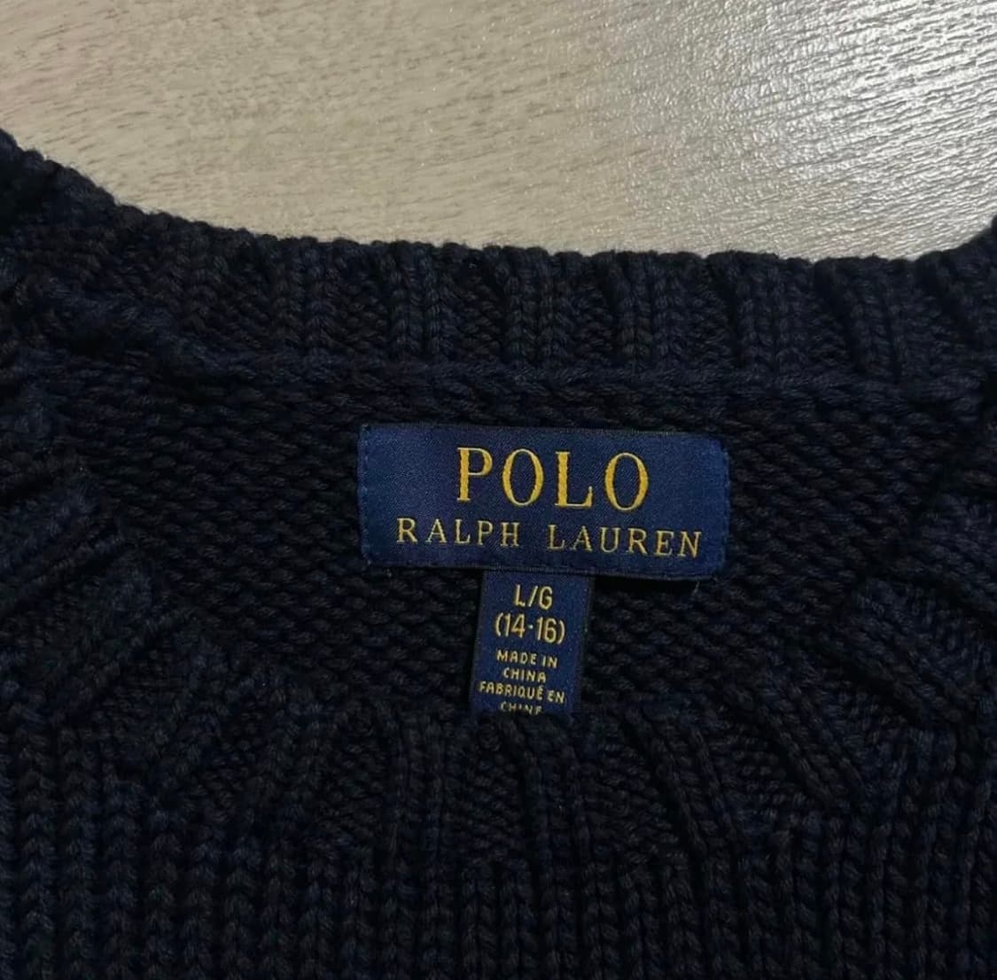 폴로 성조기 니트 상품이미지2