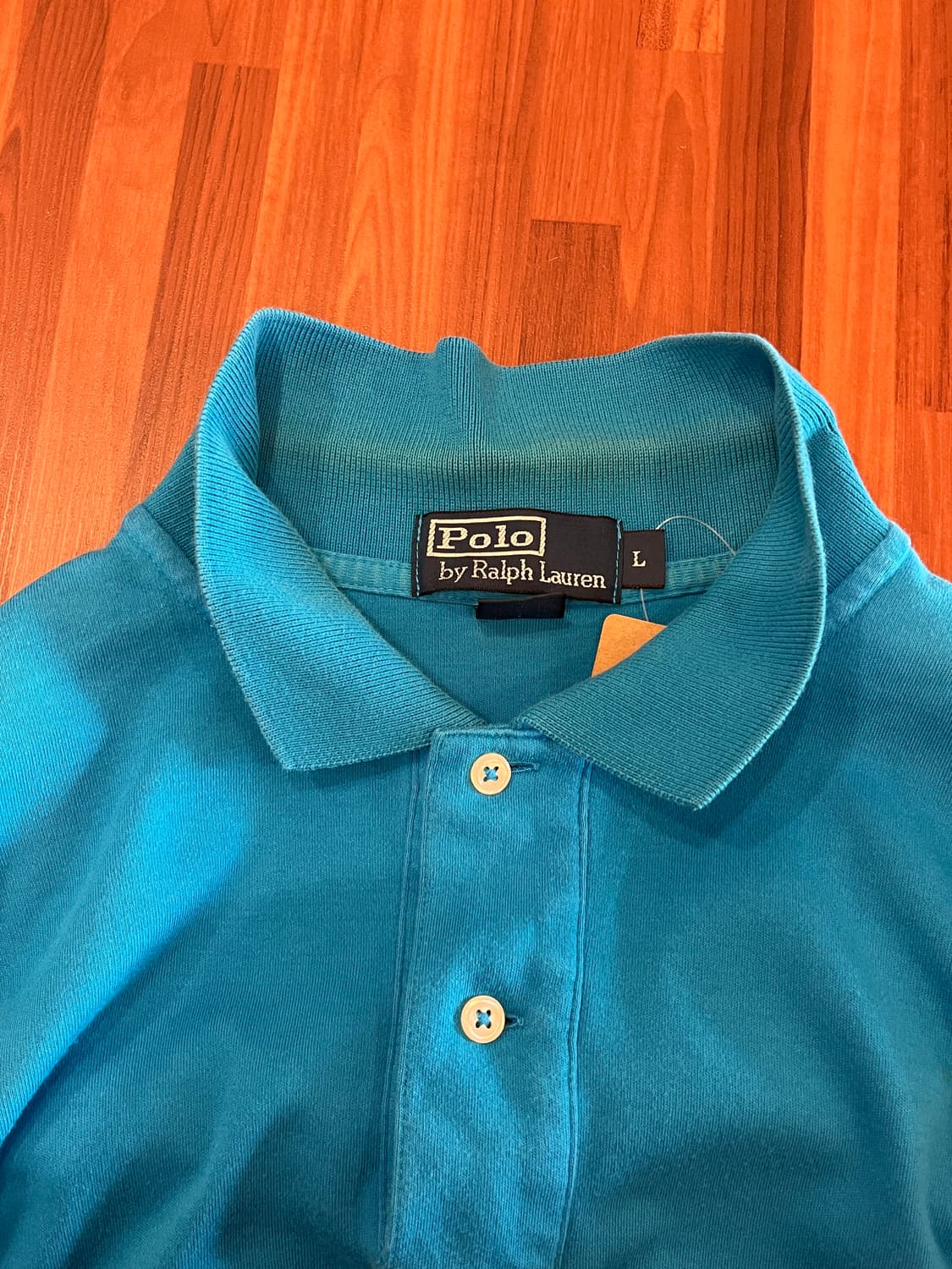 Polo RL 폴로 랄프로렌 카라티 pk 반팔 티셔츠 (blue) 상품이미지9