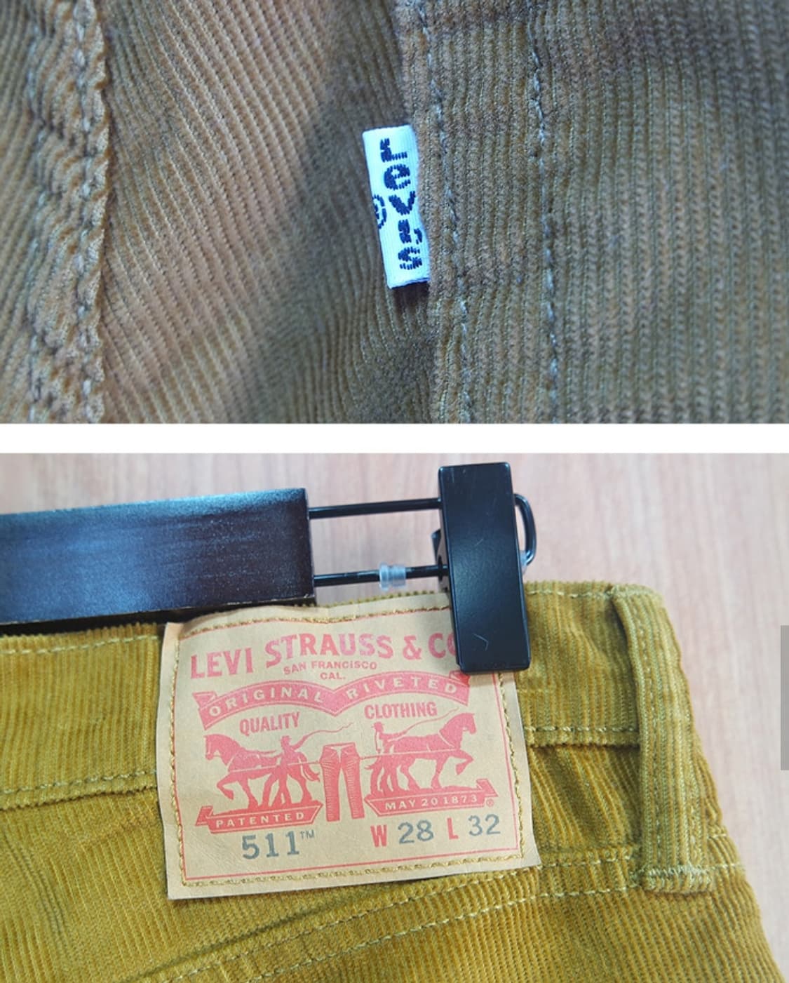 리바이스 511  코듀로이 팬츠 상품이미지3