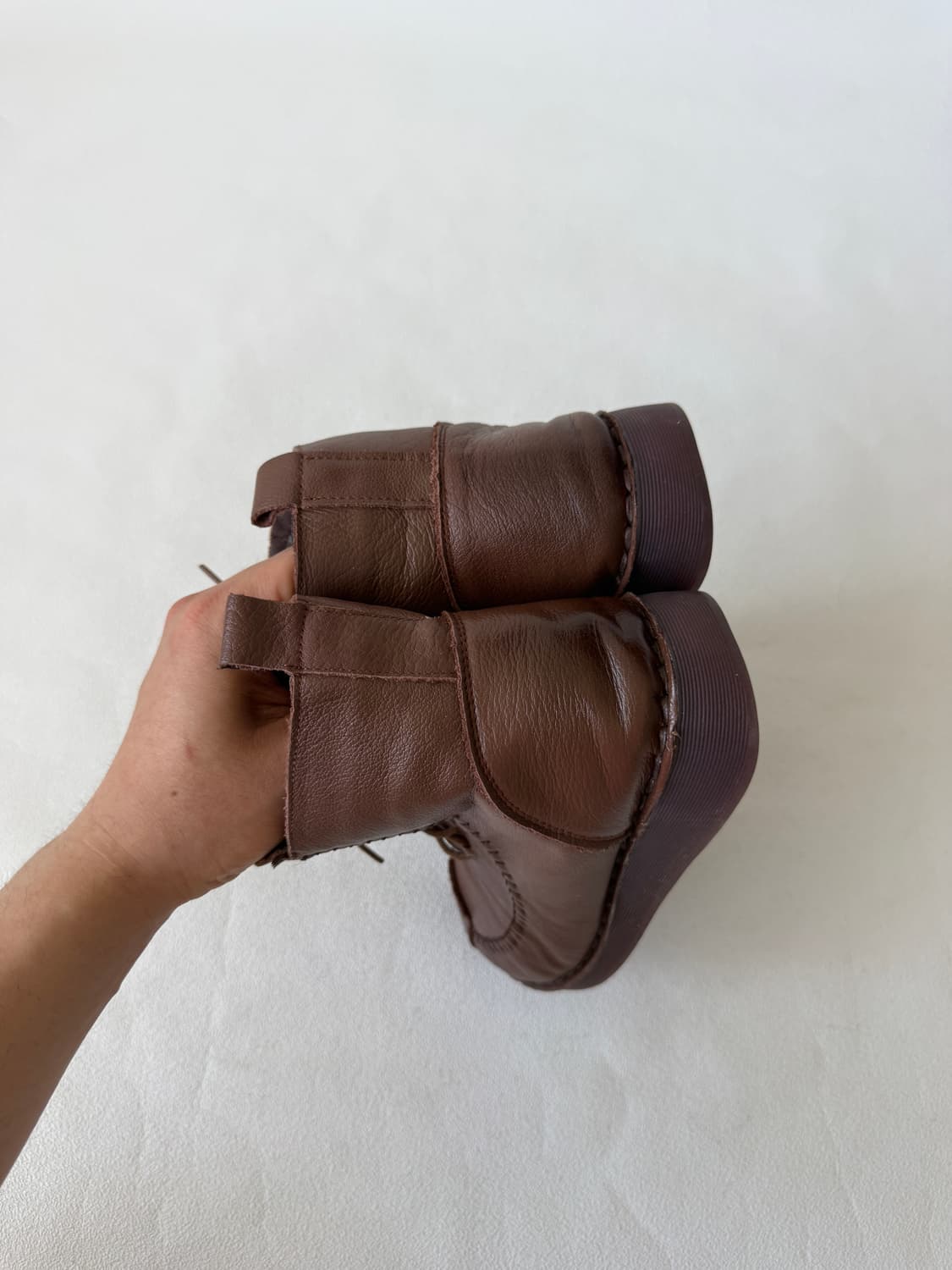 [250]Pre owned 레더 부츠 상품이미지6
