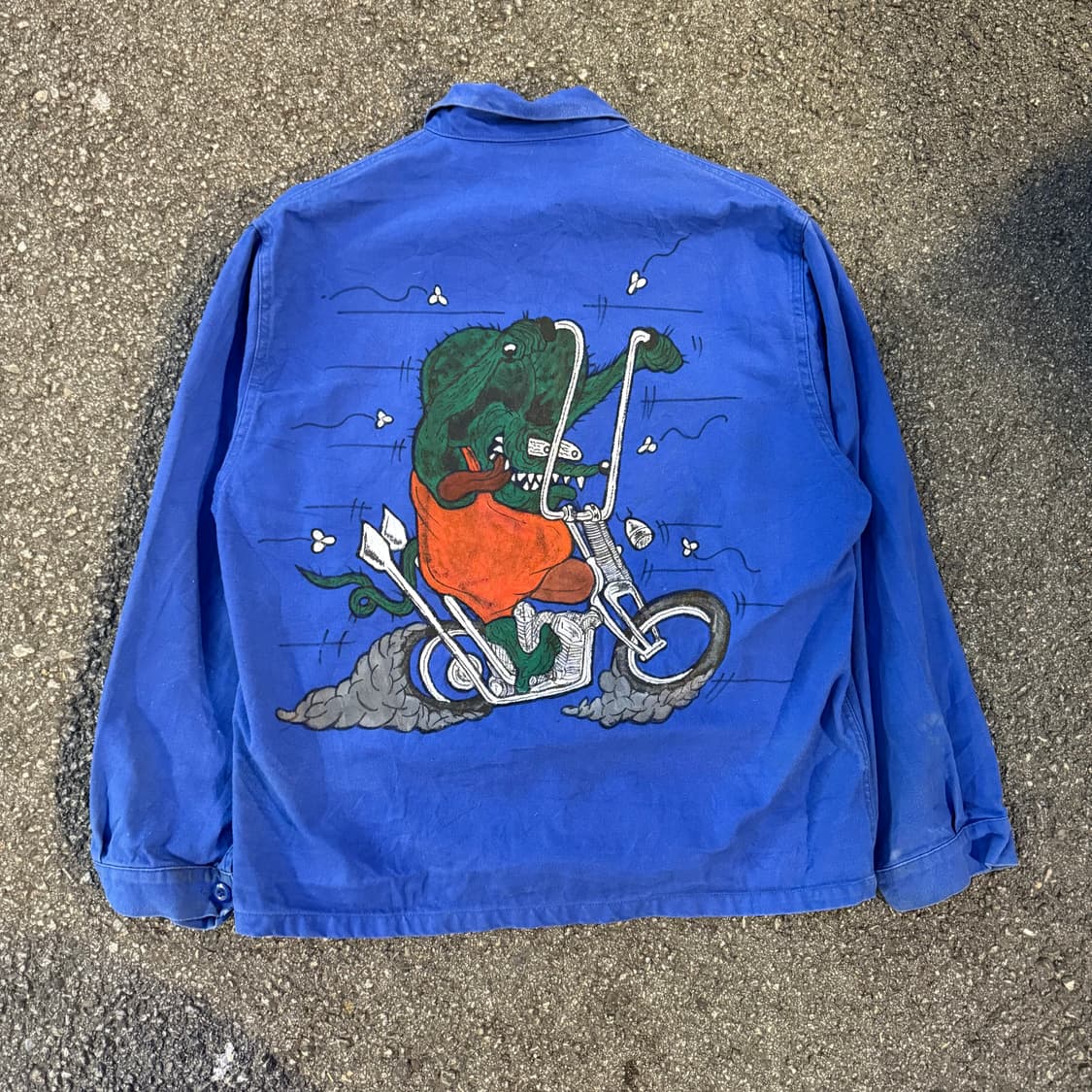 빈티지 메탈리카 프랜치 워크 자켓  상품이미지3