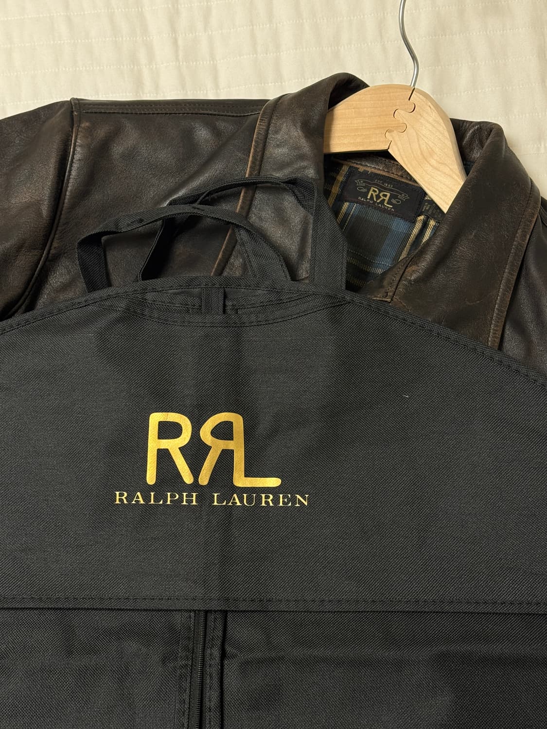 RRL 뉴스보이 레더자켓 M 새상품 상품이미지3