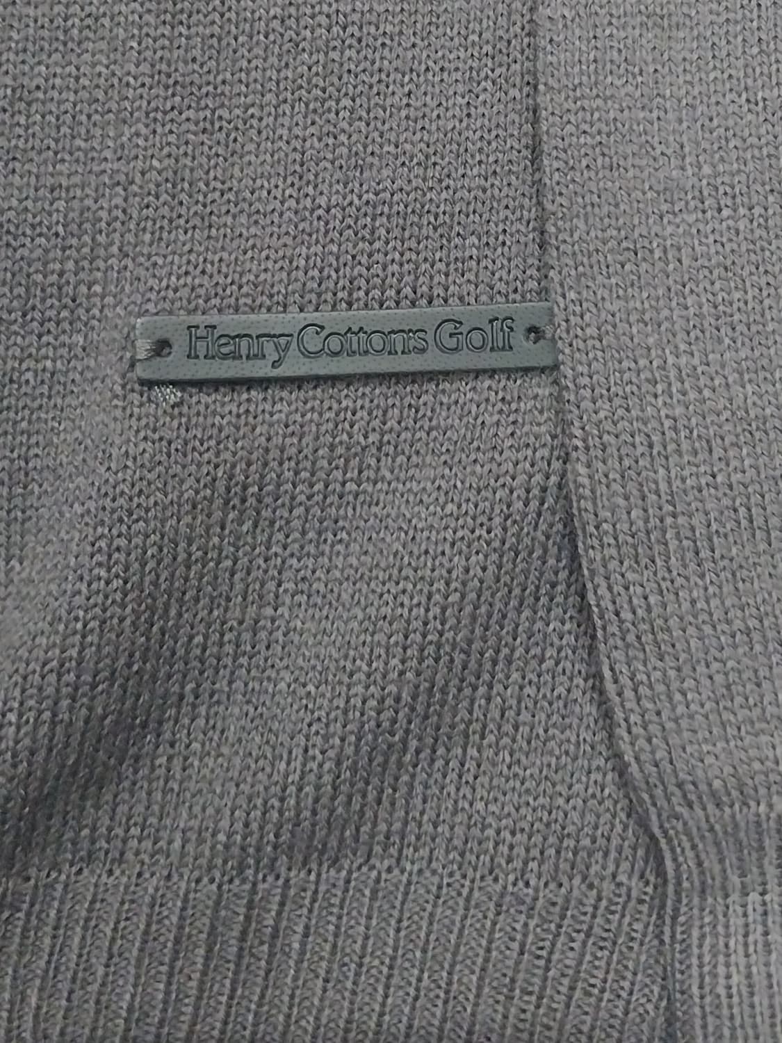 헨리코튼 그레이 모크넥 니트 105 상품이미지3