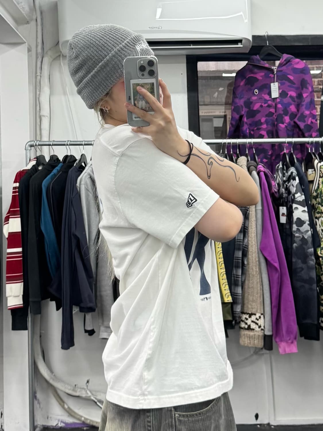 어웨이크 뉴옥 뉴에라 양키스 티셔츠 상품이미지4