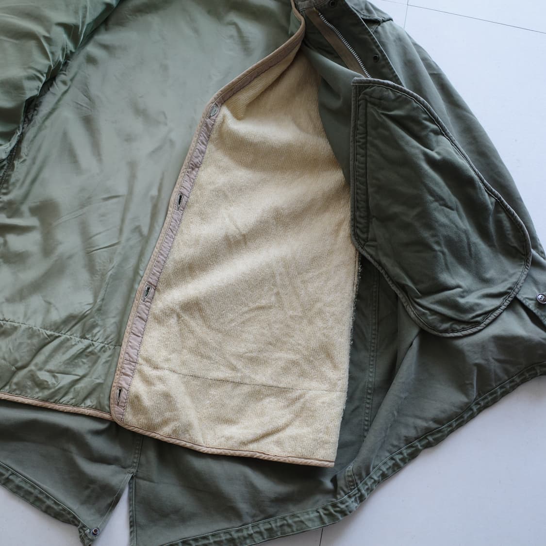 51년 극초기 M-51 진나다 피쉬테일 파카 상품이미지5