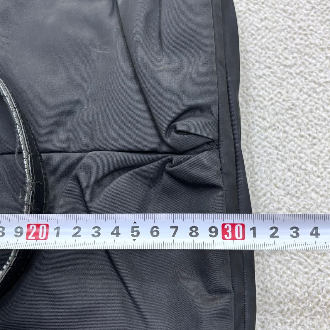 F 라코스테 블랙 나일론 서류 가방 0409E 상품이미지6