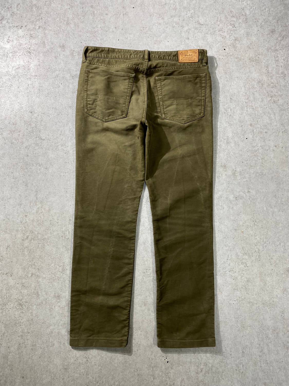 [34] 폴로 랄프로렌 카키 몰스킨 슬림 스트레이트 핏 팬츠 상품이미지6