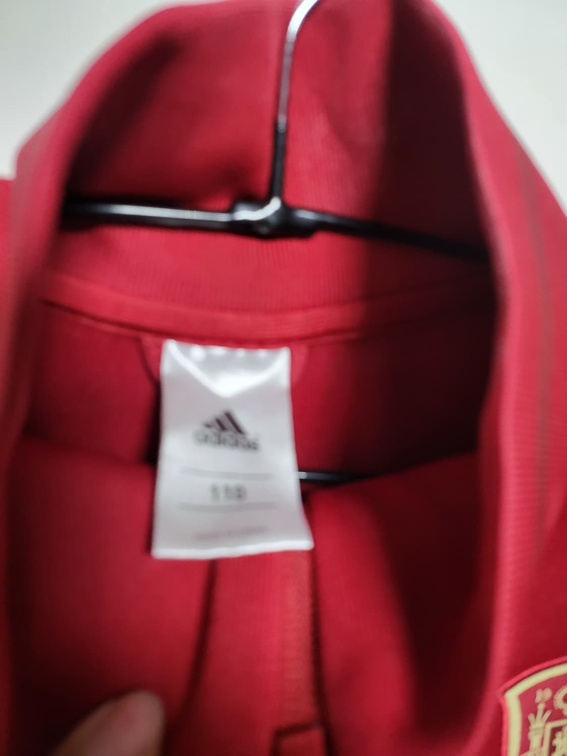 아디다스 스페인 12 13 국대 골드 저지 110 최상급 상품이미지3