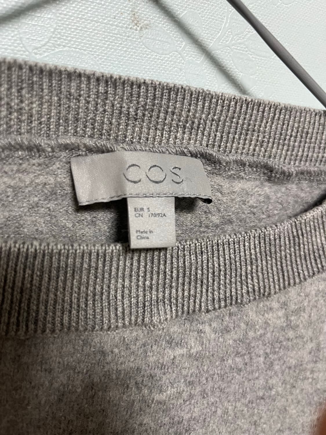 COS 코스 그레이 여성  울 스웨터 상품이미지3