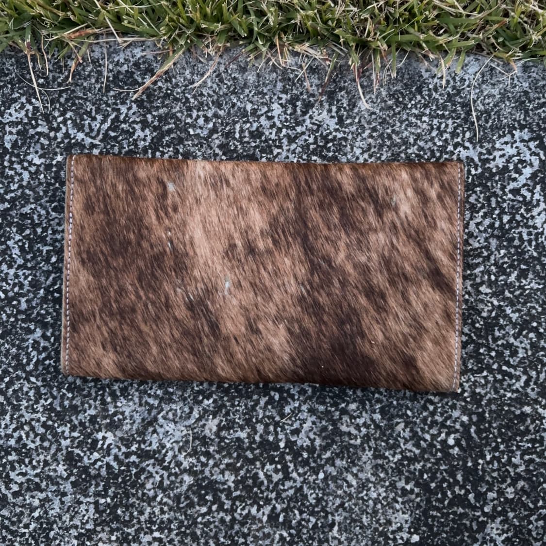 웨스턴 헤어카우 & 네이티브 울 패턴 지갑 상품이미지6